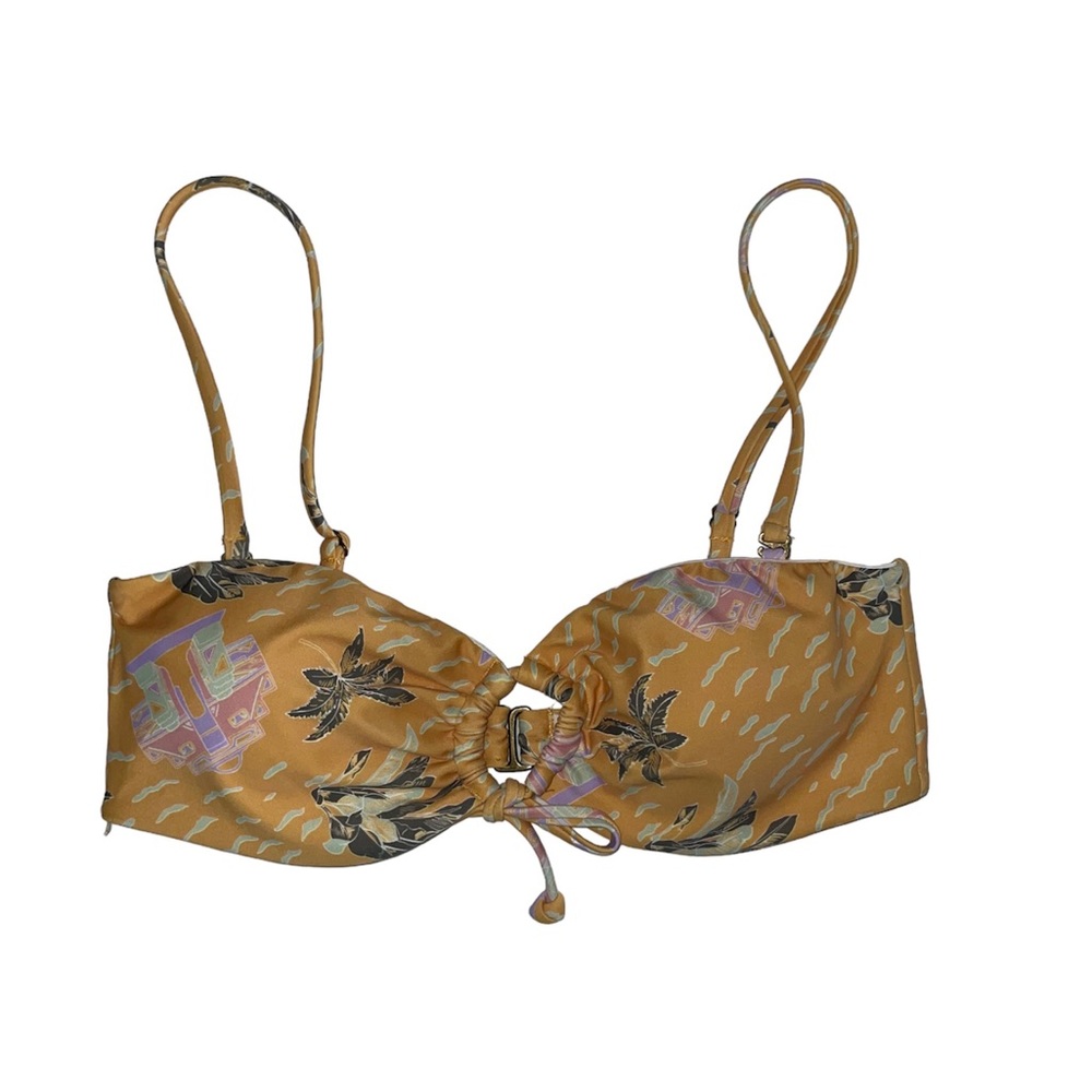 Rusty Island Bandeau Bikini Top